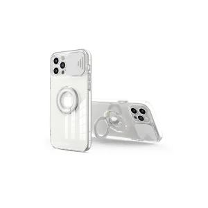 Ally iPhone 11 Pro 5.8inç Kılıf Sürgülü Kamera Lens Korumalı Yüzük Standlı - EMTHBA2444-9