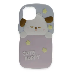 iPhone 15 Pro Max Kılıf Poky Karakter Silikon Kapak - Desen 9-(5796) - EMTHBA2712-4885