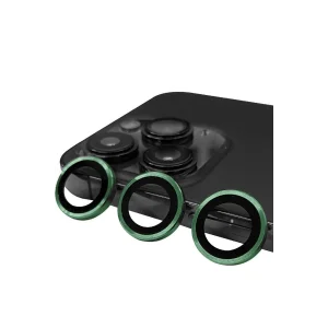 iPhone 13 Pro Raze Metal Kamera Lens - Yeşil-(5796) - EMTHBA8189-9969