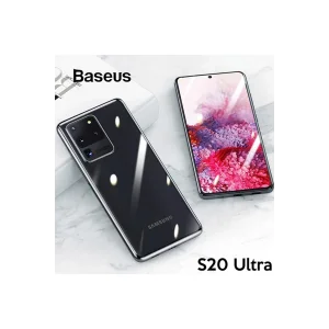 Simple Case Samsung Galaxy S20Ultra Şeffaf Silikon Kılıf-(5775) - EMTHBA6182-9549