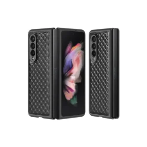 Dux Ducis Venice Series Samsung Galaxy Z Fold3 5G için Premium Deri Kılıf-(5775) - EMTHBA7563-37