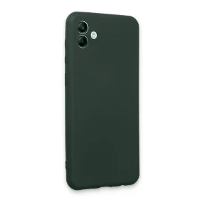 Samsung Galaxy A04E Kılıf First Silikon - Koyu Yeşil-(5796) - EMTHBA8309-6288