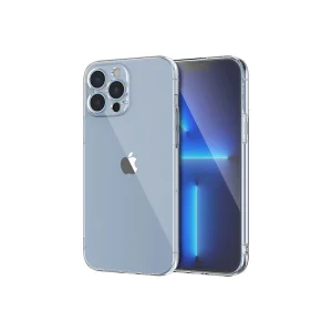 Ally Space iPhone 13 Pro 6.1inç Kamera Korumalı Premium Silikon Şeffaf Kılıf-(5 - EMTHBA2508-8