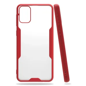 Samsung Galaxy M31 Kılıf Platin Silikon - Kırmızı-(5796) - EMTHBA5426-5682
