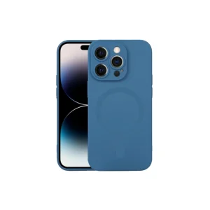 ALLY iPhone 14 Pro Max 6.7inç Liquid Silica Magsafe Uyumlu Silikon Kılıf-(5775) - EMTHBA5185-456