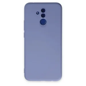Huawei Mate 20 Lite Kılıf Nano içi Kadife Silikon - Lila-(5796) - EMTHBA8981-9104