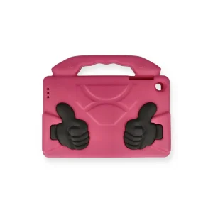 iPad 10.2 (7.nesil) Kılıf Like Stantlı Tablet Silikon - Pembe-(5796) - EMTHBA1853-2542