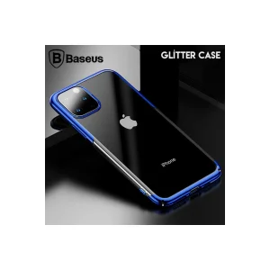 Glitter Case İPhone 11 Pro 5.8 Şeffaf Lüx Silikon Kılıf-(5775) - EMTHBA3225-8734