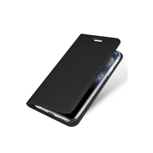 Dux Ducis iPhone 11 Pro Max 6.5inç Kılıf Kapaklı Flip Cover Kılıf SkinPro Seri - EMTHBA9568-3