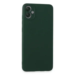 Samsung Galaxy A05 Kılıf First Silikon - Koyu Yeşil-(5796) - EMTHBA9826-1127