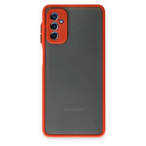 Samsung Galaxy M52 5G Kılıf Montreal Silikon Kapak - Kırmızı-(5796) - EMTHBA4587-2117