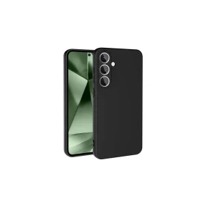 Samsung Galaxy S24 FE Kılıf Nano içi Kadife Silikon - Siyah-(5796) - VOANFD5269-6848