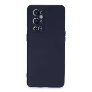 One Plus 9 Pro Kılıf Nano içi Kadife Silikon - Lacivert-(5796) - EMTHBA6437-1616