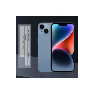 ALLY iPhone 14 Hidrojel Hayalet Yan Alt Üst Kaplama Koruyucu Film-(5775) - EMTHBA4412-7148