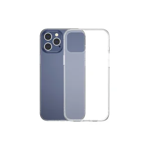 Simple Case İPhone 12 Pro 6.1 İnce Şeffaf Silikon Kılıf-(5775) - Bs5564-1066