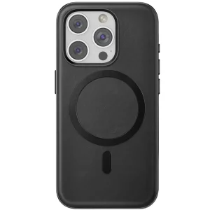 iPhone 15 Pro Max Puskas Magsafe Kapak - Siyah-(5796) - EMTHBA3230-6679