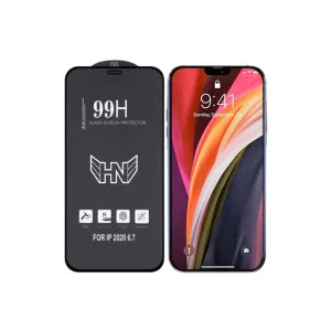 iPhone 12 Pro Max 6.7 3D Full High Aluminum Tempered Cam Ekran Koruyucu-(5775) - EMTHBA3076-3443