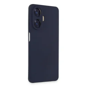 Realme C55 Kılıf Nano içi Kadife Silikon - Mor-(5796) - EMTHBA6583-2251