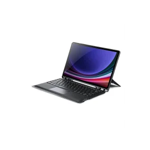 DUX DUCIS Samsung Galaxy Tab S9 + Ayrılabilir Bluetooth Klavye Touchpad PU Deri Kı - EMTHBA8112-7