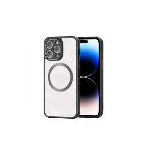 Dux Ducis iPhone 14 PRO Max Aimo Series MagSafe Premium Buzlu Sert PC-TPU Kılıf-(5 - EMTHBA3838-4