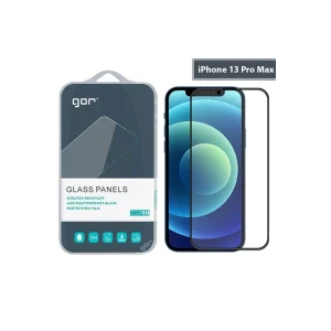 GOR iPhone 13 Pro Max 9D Hardening Tempered Full Cam Ekran Koruyucu-(5775) - EMTHBA1636-8434