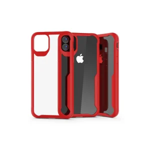 İPhone 11 Pro Max 6.5 İnch Shock Absorption PC+TPU Darbe Emici Kılıf-(5775) - tygo8592-7999