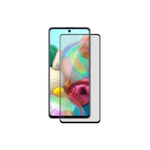ALLY SM Galaxy A71 3D Full Privacy Gizlilik Tempered Cam Ekran Koruyucu-(5775) - GMS9841-3043
