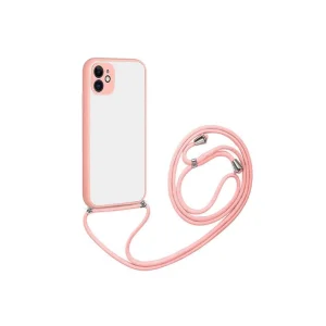 ALLY iPhone 12 Mini 5.4 Askılı Koruyucu Silikon Kılıf-(5775)