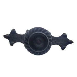 Eco Lounge Antika Tarz Dekoratif Pirinç Çizgili Düğme - 35x100 mm, Büyük, Oksit