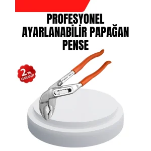 Ayarlanabilir Kurbağacık Pense Boru Anahtarı Çelik Malzeme