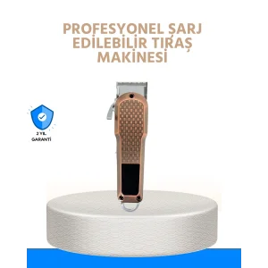 Erkek Bakım Makinesi – LCD Ekranlı 7000RPM Şarjlı Saç ve Sakal Kesme Cihazı