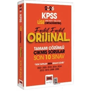 2026 KPSS Lise-Ortaöğretim GK-GY Fasikül Fasikül Orijinal Tamamı Çözümlü Çıkmış Son 10 Sınav [Unbound] [Nov 14, 2024] Kollektif