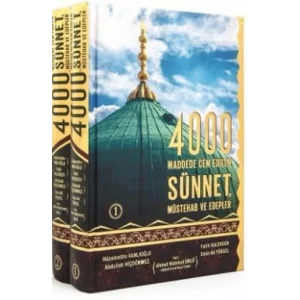 4000 Sünnet Müstehab Ve Edepler 2 Cilt Takım [Unbound] [Nov 14, 2024] Ahmet Mahmut Ünlü