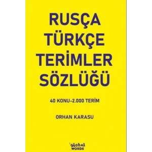 Rusça-Türkçe Terimler Sözlüğü [Paperback] [Dec 30, 2024] Orhan Karasu
