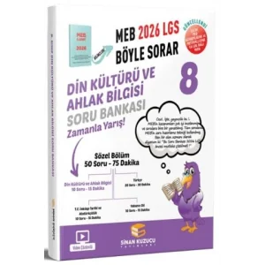 2026 8. Sınıf LGS Din Kültürü ve Ahlak Bilgisi Soru Bankası [Unbound] [Nov 14, 2024] Kolektif