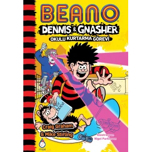 Beano Dennis & Gnasher - Okulu Kurtarma Görevi [Paperback] [Feb 19, 2025] Craig Graham