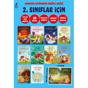 Okumayı Seviyorum Hikaye Serisi 2. Sınıflar İçin (10 Kitap) [Paperback] [Sep 02, 2025] Kolektif