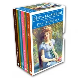 İvan Turgenyev Seti - 10 Kitap [Jan 01, 2020] İvan Sergeyeviç Turgenyev