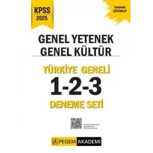 2025 KPSS Genel Yetenek Genel Kültür Tamamı Çözümlü Türkiye Geneli 1-2-3 (3lü Deneme Seti) [Unbound] [Nov 14, 2024] Kolektif