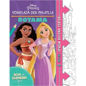 Disney Prenses Sonsuza Dek Mutlu Boyama [Paperback] [Aug 12, 2025] Kolektif