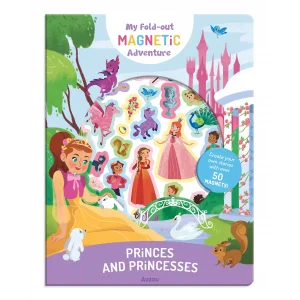 Princes and Princesses (My Fold-Out Magnetic Adventure) [Hardcover] [May 04, 2023] Kolektif