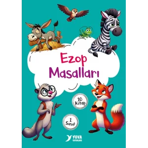 Ezop Masalları 1. Sınıf 10 Kitap [Paperback] [Feb 01, 2025] Kolektif