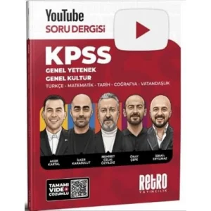 KPSS Genel Kültür Genel Yetenek Youtube Soru Dergisi [Unbound] [Nov 14, 2024] Kolektif