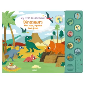 Dinosaurs That Roar, Squawk and Growl (My First Sound Book) [Board book] [Jan 07, 2021] Peskimo