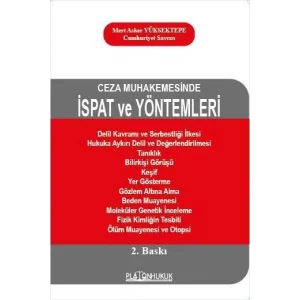 Ceza Muhakemesinde İspat ve Yöntemleri [Paperback] [Feb 21, 2025] Mert Asker Yüksektepe