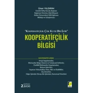 1163 Sayılı Kooperatifler Kanunu Işığında, Kooperatifçilik Bilgisi [Unbound] [Nov 14, 2024] Üner Yıldırım