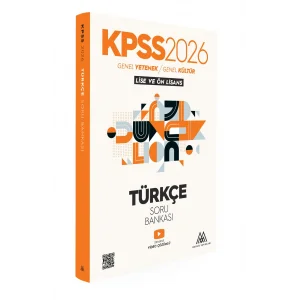 2026 KPSS Türkçe Soru Bankası [Jul 10, 2025] Kolektif