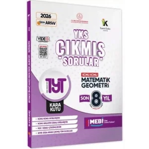 2026 YKS-TYT Matematik-Geometri Karakutu ÖSYM Çıkmış Soru Bankası Çözümlü Konu Konu Son 8 Yıl [Unbound] [Nov 14, 2024] Kolektif