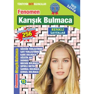 Fenomen Karışık Bulmaca - 15 [Paperback] [Feb 11, 2025] Kolektif