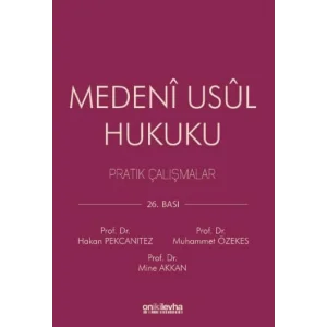 Medeni Usul Hukuku Pratik Çalışmalar [Paperback] [Oct 10, 2025] Hakan Pekcanıtez; Muhammet Özekes and Mine Akkan